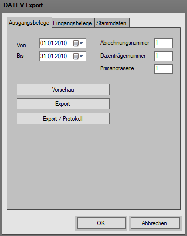 DATEV-Export